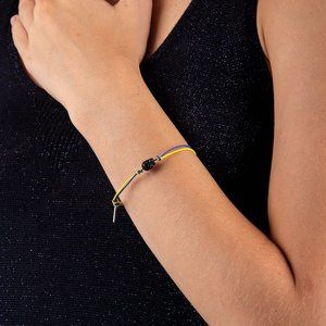 VANITIES YELLOW,DARK BLUE BRACELET | WOMENS